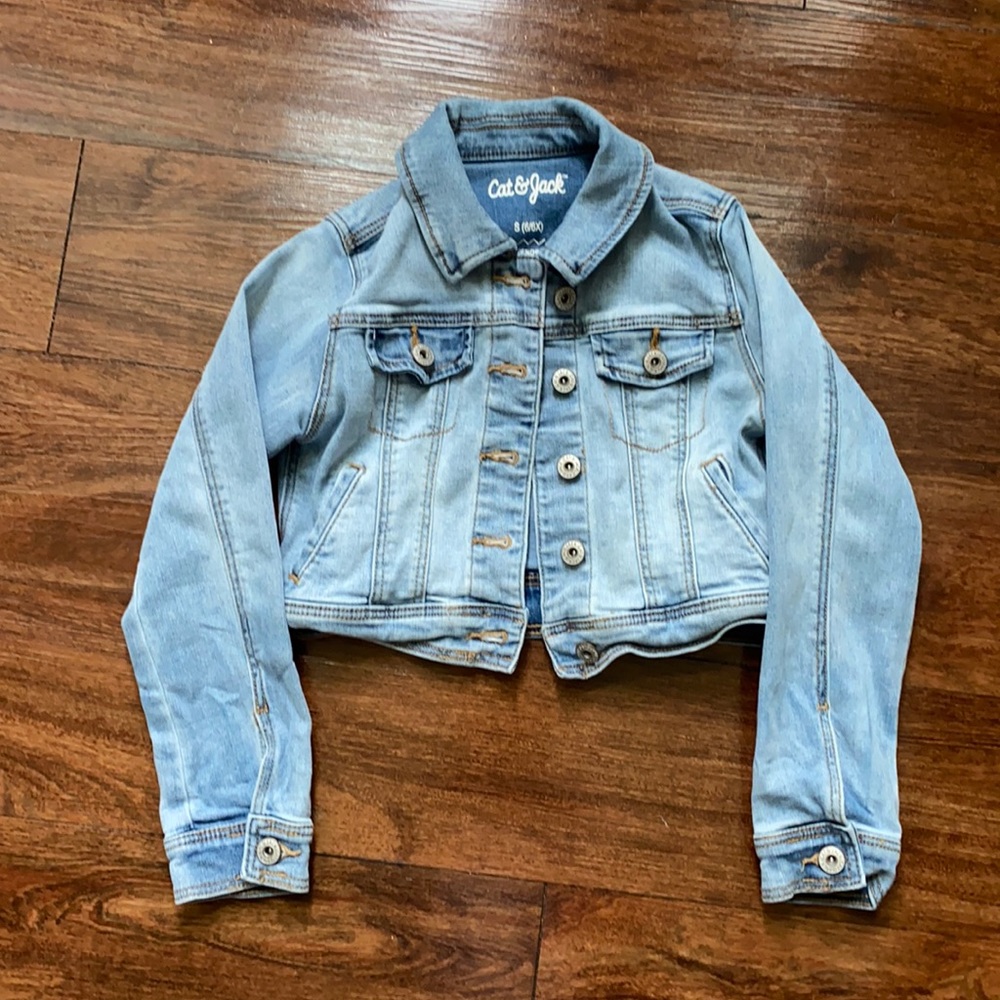 Girls denim jacket S(6/6X)